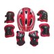 thumbnail image 5 of Juego De 7 Cascos De Bicicleta Para Ni?os, Protección Para Patines Y Longboard, Color Rojo, 5 of 5