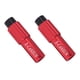 thumbnail image 4 of 2 Ajustadores De Cable En Línea Para Bicicleta, Ajustadores De Cable Para Bicicletas De Montaña, Color Rojo, 4 of 5