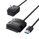 thumbnail image 1 of Cable adaptador SATA a USB 3.0 UGREEN para SSD/HDD de 3,5 y 2,5 pulgadas, 1 of 7