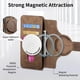 thumbnail image 3 of Funda Billetera Magnética para Xiaomi Redmi Note 13 4G Soporte Tarjetas Desmontable Marrón, 3 of 6
