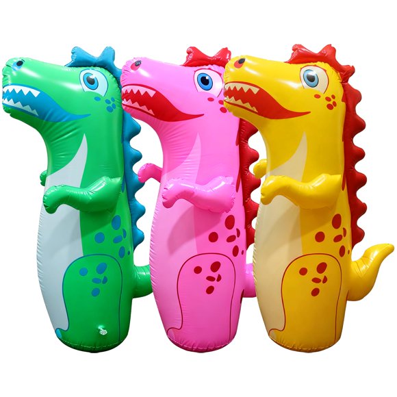 Set de 3 sacos inflables de dinosaurio AuroraTurn 90 cm