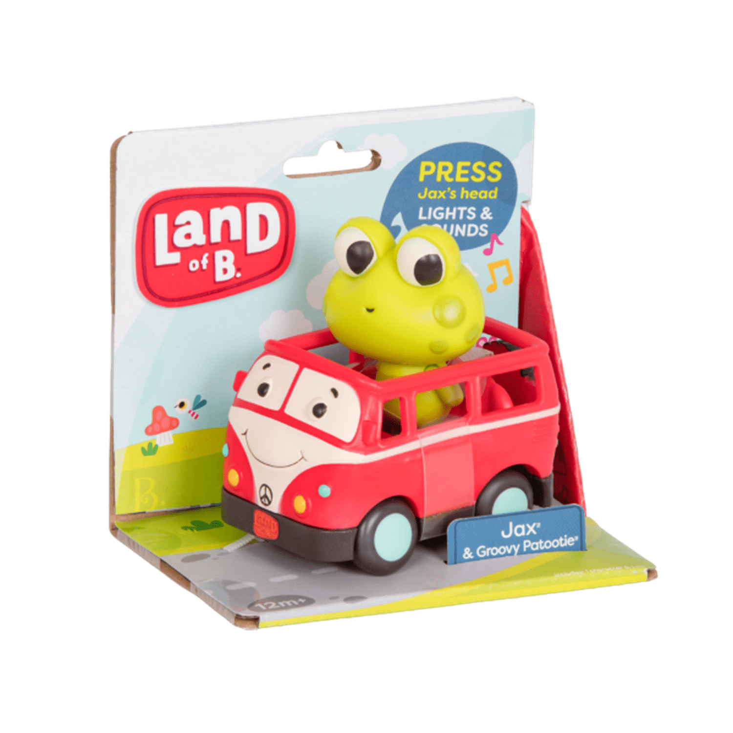 Rana Saltarina Y Bus Juguete Baño Battat