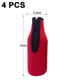 thumbnail image 2 of Funda aislante para botellas de cerveza con cremallera. Mantiene la cerveza fría y las manos calientes. Fondo cerrado., 2 of 5
