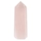 thumbnail image 2 of Cristal De Varita Curativa De Piedras Preciosas Terminadas De Un Solo Punto De Cuarzo Rosa Natural, 2 of 3