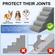 thumbnail image 4 of Dog Stairs MEJYJEM Rampa de 5 peldaños para perros y gatos pequeños, 73 cm, color gris, 4 of 7