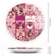 thumbnail image 2 of Oso de fresa Lotso Plato decorativo de porcelana fina (bone china), plato decorativo de cerámica para hogar, oficina, soporte de pared, platos decorativos para dormitorio - 6 pulgadas (15 cm), 2 of 6