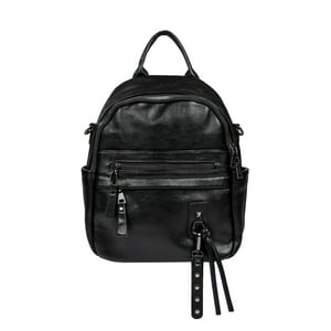 Todopiel - Mochila Cuero Cru44 Negro