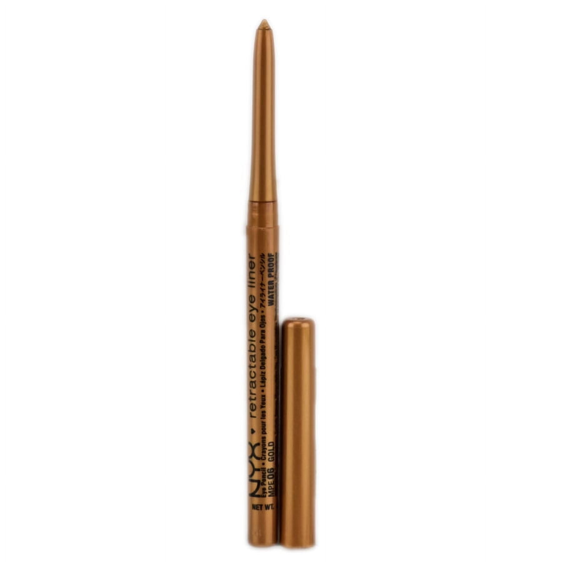 Nyx Professional Makeup - Delineador De Ojos Nyx Retráctil Mpe 06 Color Dorado