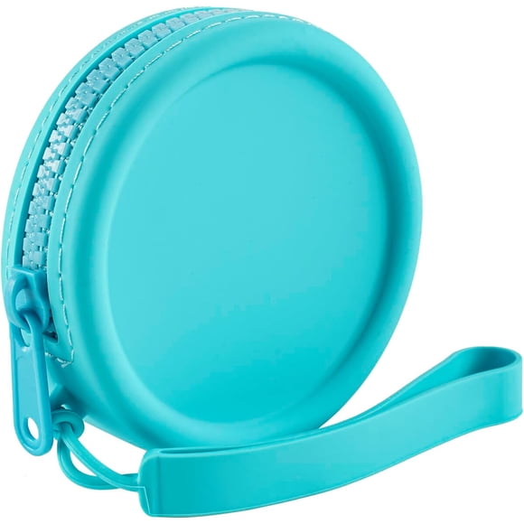Neceser de Silicona Redondo WHHJM Mini 9 cm con Cierre