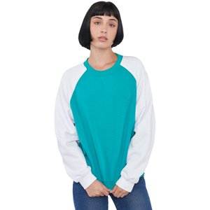 Polerón Mujer Bicolor Verde Corona