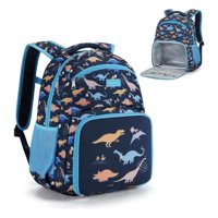 Mommore - Mochila 2 En 1 Para Niños Pequeños 12L - Azul Dinosaurios
