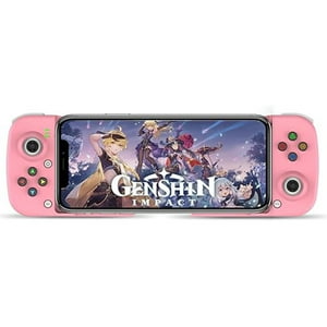 Veatool - Control De Juego Inalámbrico Para Teléfono Móvil - Mango De Juego Escalable Para Android Con 2 Botones De Macro Traseros, Compatible Con Ios Y Android