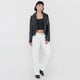 thumbnail image 4 of Chaqueta Mujer Biker Ecocuero Negro Corona, 4 of 5