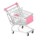 thumbnail image 2 of Mini Carrito De Compras De Supermercado, Carrito De Mano De Metal, Juguete Decorativo, Organizador De Escritorio, Color Rosa, 2 of 3