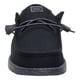 thumbnail image 5 of Mocasines slip-on HEYDUDE Wally Hex negros para hombre, talla 13, 5 of 9