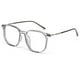 thumbnail image 1 of Gafas de montura grande con lentes anti-luz azul de tendencia de moda, fabricadas en TR y resina., 1 of 5