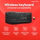 thumbnail image 3 of Teclado Inalámbrico Staples TECH Confortable y Silencioso con Receptor USB, 3 of 6