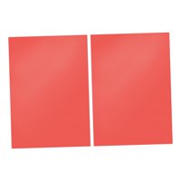 Bothyi - 2 Piezas De Lámina Translúcida De Pvc A4, Superposiciones De Colores Para Lámpara, Faros, Manualidades, Rojo