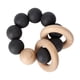 thumbnail image 4 of Cuentas Para La Dentición, Pulsera, Cuentas Para La Dentición, Para Bebés De 0 A 6 Meses, Color Negro, Marrón Claro, 4 of 5