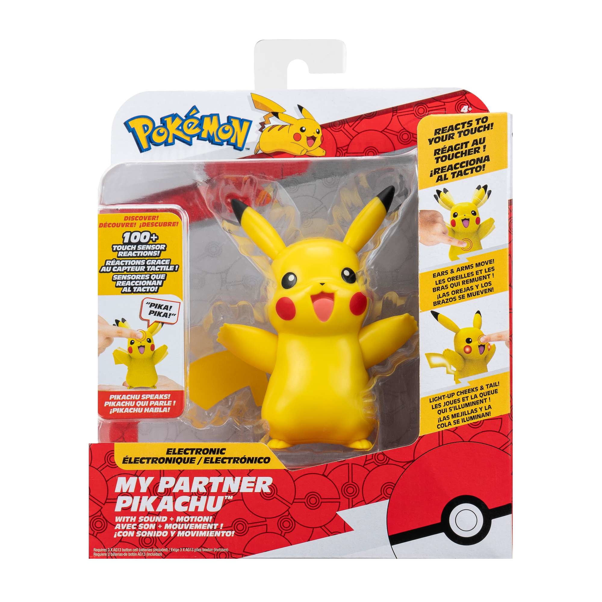 Pokémon - Figura De Acción Pikachu.