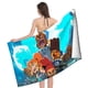 thumbnail image 4 of Dragon Striker Toalla de playa de secado rápido con diseño temático, regalo para mujeres y niñas, ideal para cumpleaños, fans, amantes de la música, uso en la playa o al aire libre, 78 × 160 cm, 4 of 6