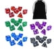 thumbnail image 2 of 35 Dados Poliédricos Con Bolsa De Almacenamiento De Juguete Para Juegos De Mesa, Fiestas, Estilo E, 2 of 5
