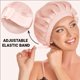 thumbnail image 2 of Gorro de dormir con capucha de seda Golden Star Beauty, 100% seda de morera, 2 of 5