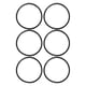 thumbnail image 5 of 6 Piezas De Juntas De Silicona, Anillos De Sellado, Reemplazo De Sket Para Contenedores De Alimentos, 5 of 5