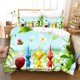 thumbnail image 1 of 3D Pikmin Bedding Sets Duvet Cover Set With Pillowcase Twin Full Queen King Bedclothes Duvet CoverBed Sheets, 1 of 5