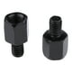 thumbnail image 3 of Espejo Retrovisor Lateral Para Motocicleta Scooter RH 10mm - LH 8mm Adaptador Negro, 3 of 3