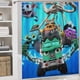 thumbnail image 5 of Set de Cortina de Baño Desmarcar Mighty MonsterWheelies 4 Piezas, 5 of 6