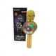 thumbnail image 3 of Micrófono Karaoke Bluetooth Grabador Parlante Luces RGB Dorado, 3 of 3