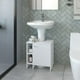 thumbnail image 5 of Mueble Baño Piso Lavamanos 1 Puerta Fm-010b - Blanco, 5 of 8