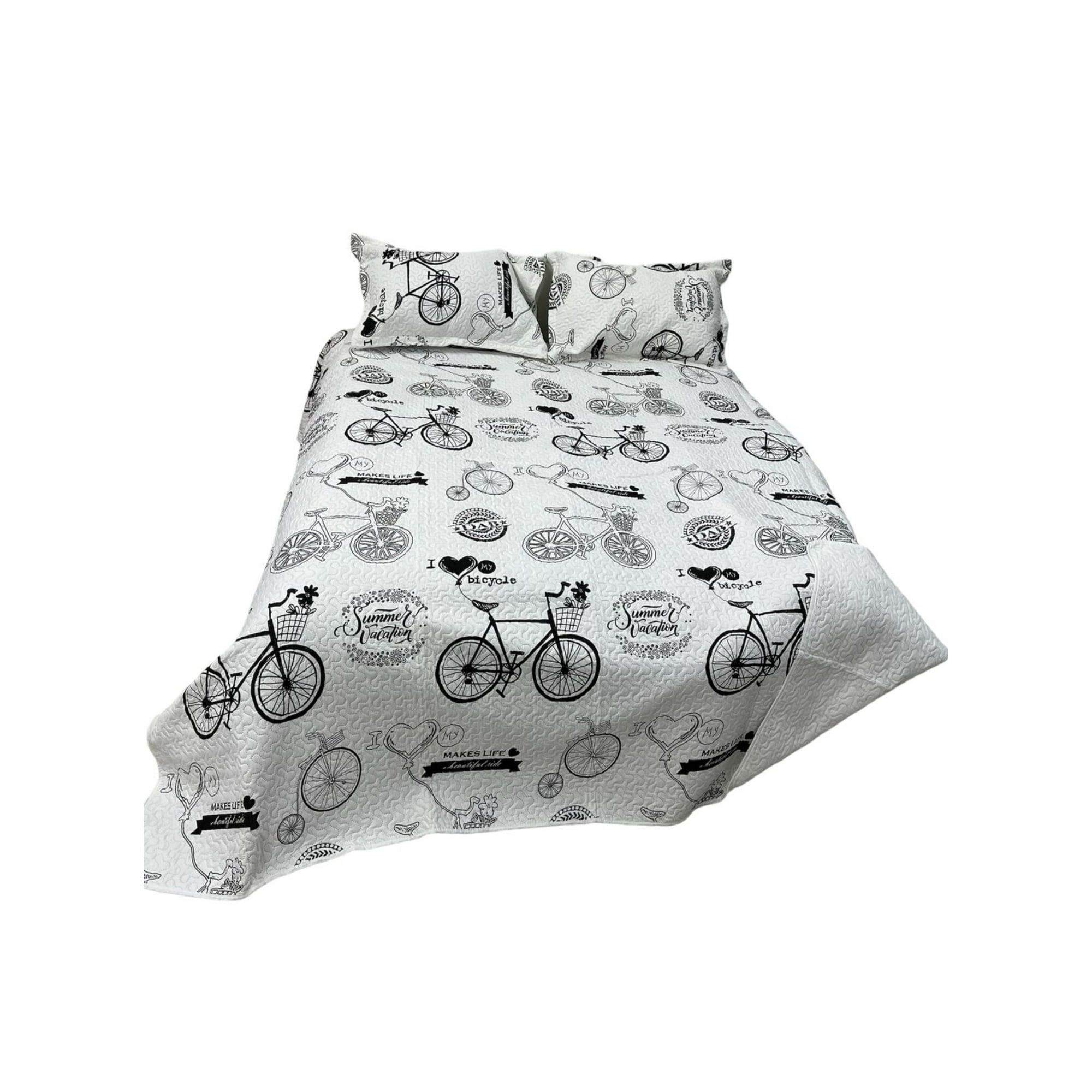 Genérico - Cubrecama Reversible 2p Primavera Verano D21