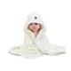 thumbnail image 2 of Toalla y Capa para Baño de Algodón Extra Suave Con capucha Oso Blanco para Bebés y Niños, 2 of 5