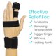 thumbnail image 2 of Muñequera Trigger Finger Splint Vive para mano completa, color negro, 2 of 9