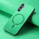 thumbnail image 3 of Magnetic Slim Case for Samsung Galaxy S23 FE with Camera Guard & Anti-Scratch Back Green, 3 of 6