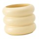 thumbnail image 5 of Soporte Para Brochas De Maquillaje Decoraciones Maceta Centros De Mesa Florero De Cerámica Beige 11x12cm, 5 of 5