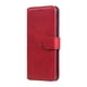 thumbnail image 1 of Funda Billetera para iPhone 14 con Porta Tarjetas y Soporte Ajustable Rojo, 1 of 6