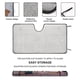 thumbnail image 2 of Ada Twist, Científica Parasol para Parabrisas Delantero Protector Plegable, Visera Solar para Auto Bloquea Rayos UV Mantiene tu Vehículo Fresco140cm*76cm, 2 of 6