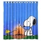 thumbnail image 1 of Cortina de ducha para baño con ganchos, tamaño 66 x 72 pulgadas, 1 of 3