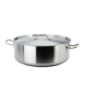 Cacerola Baja Con Tapa 39Lt Acero Inoxidable 50X21Cm Lacor