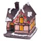 thumbnail image 3 of Resina De Adorno De Escena De Casa De Pueblo De Nieve De Navidad Para Decoración De Mesa De Hogar 7,5 Cm X 6,5 Cm X 5,5 Cm, 3 of 3
