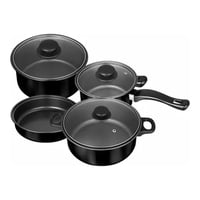 Importclick - Juego Ollas Batería 7 Piezas Antiadherente