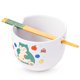 thumbnail image 1 of Tazón de Ramen Silver Buffalo 567 ml Snorlax con Palillos, 1 of 6