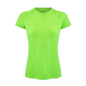 Andesland - Polera Dry Fit Manga Corta Lisa Deportiva Mujer