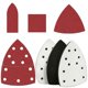 thumbnail image 1 of Papel de lija FOWOK 160 piezas 60/120/180/240 grano + 3 almohadillas, 1 of 7