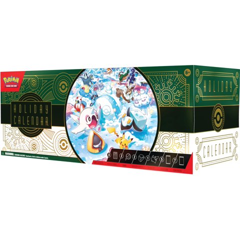 Calendario Navideño De Pokémon Tcg Para 2024