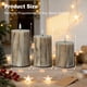 thumbnail image 2 of Velas sin llama LEDHOLYT 3 pz corteza abedul RGB USB, 2 of 3