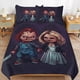 thumbnail image 1 of Juego De Funda Nórdica De La Novia De Chucky Juego De Ropa De Cama De 3 Piezas Juego De Funda Nórdica Decorativa, 1 of 3